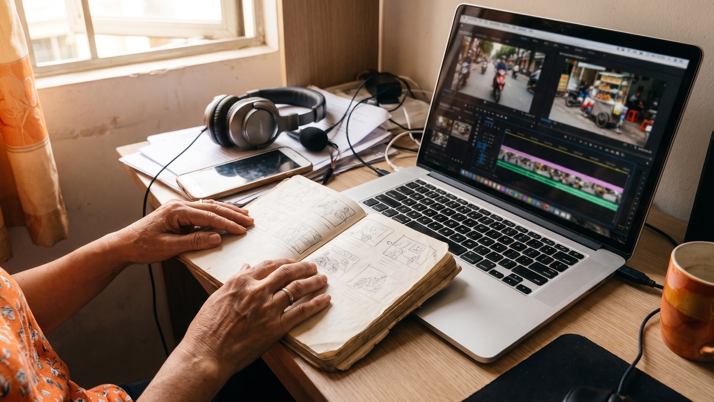 Dùng AI làm video ngắn: quy trình từ ý tưởng đến bản đăng