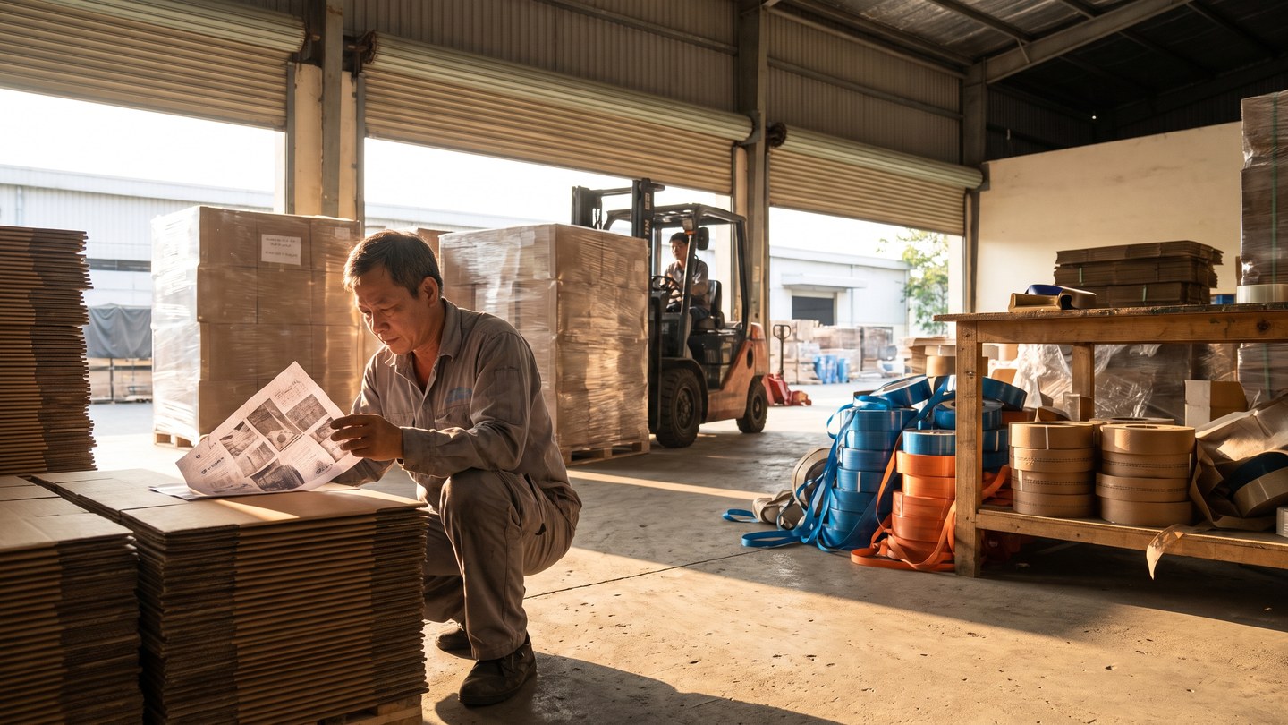 Đặt thùng carton in logo theo yêu cầu: chuẩn bị gì để không sai lô hàng