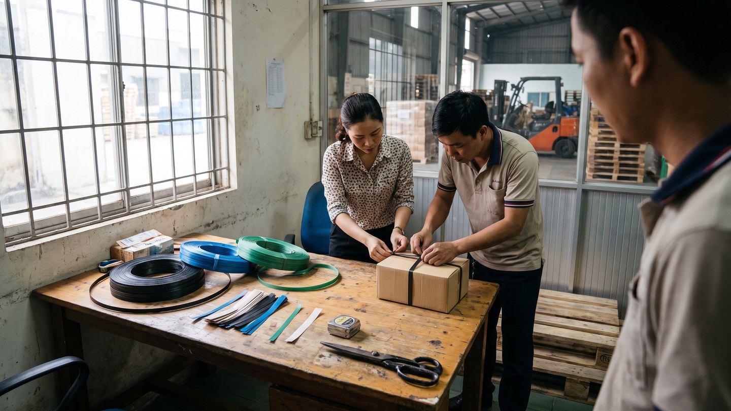 Dây đai in logo cho doanh nghiệp: chọn và đặt đúng nhu cầu