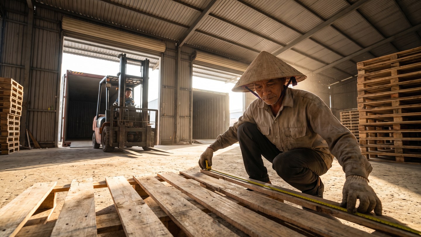 Chọn nhà cung cấp pallet gỗ cho nhà xưởng: hỏi gì trước khi đặt hàng